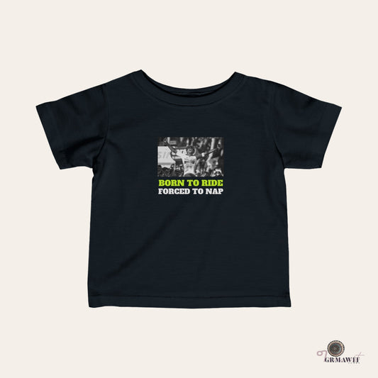 Biniam Girmay Infant Fine Jersey Tee | Grmawit Store Kids clothes Grmawit Black 6M