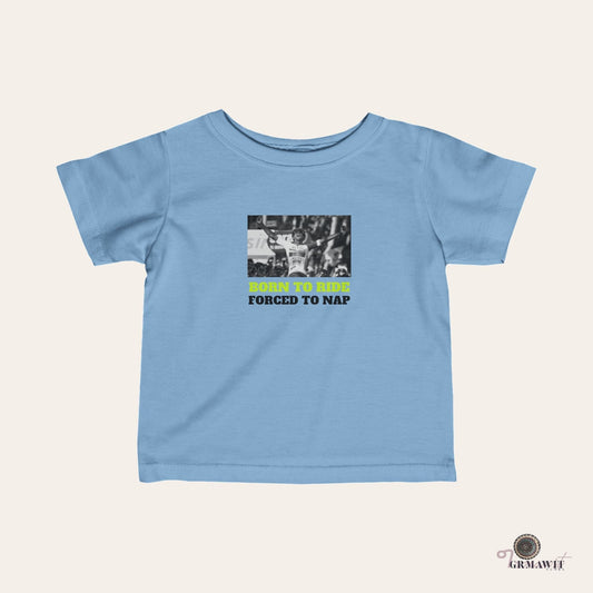 Biniam Girmay Infant Fine Jersey Tee | Grmawit Store Kids clothes Grmawit Light Blue 6M