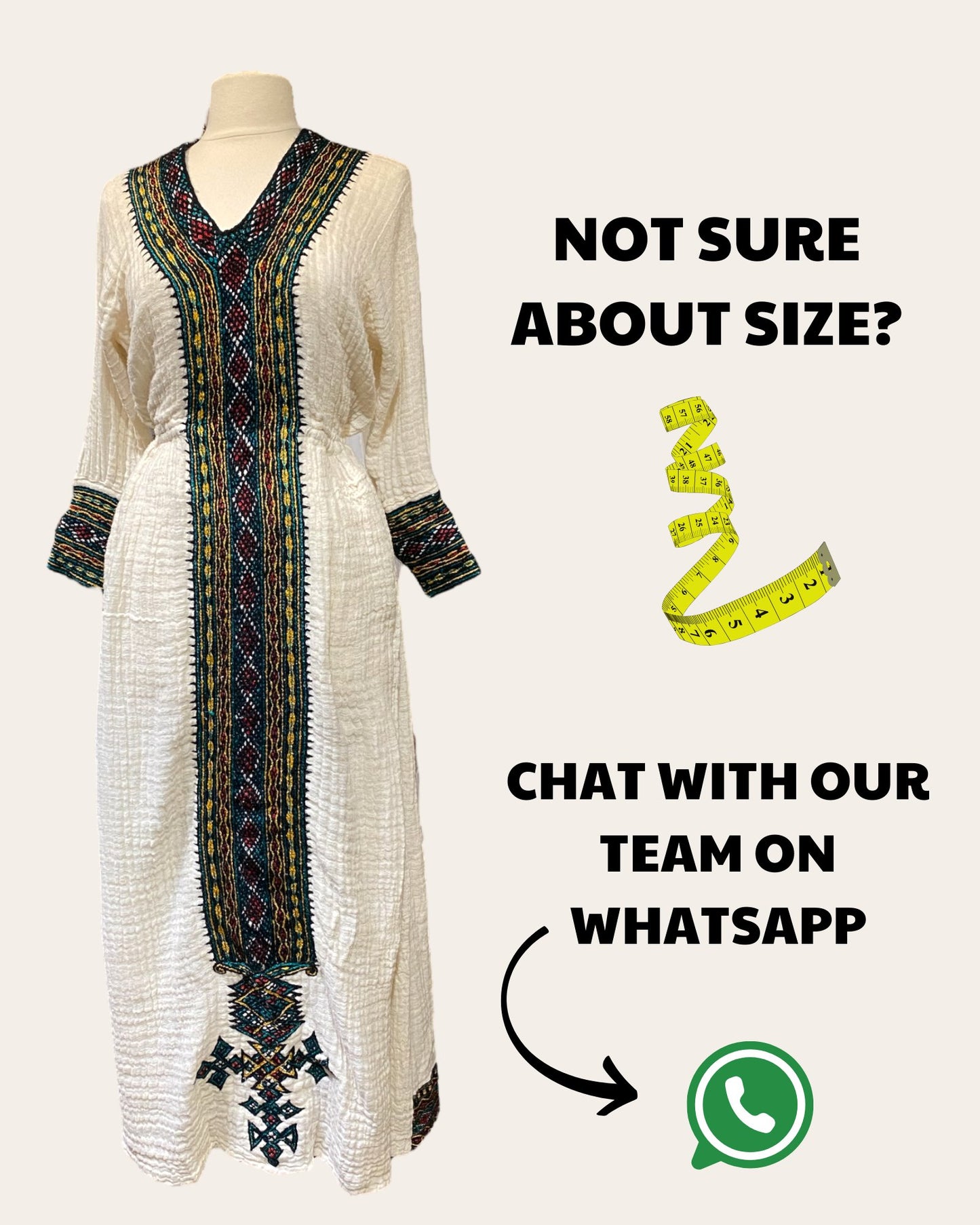 Ethiopian Traditional Dress #1 Zurya Grmawit
