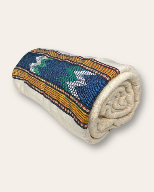 Gabi | Ethiopian 100% Cotton Woven Blanket | #8 Blankets Grmawit