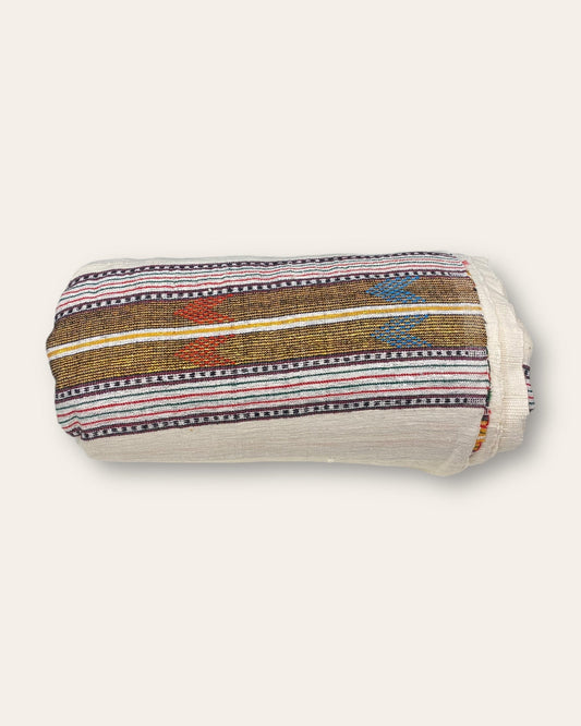 Gabi | Ethiopian 100% Cotton Woven Blanket | #9 Blankets Grmawit