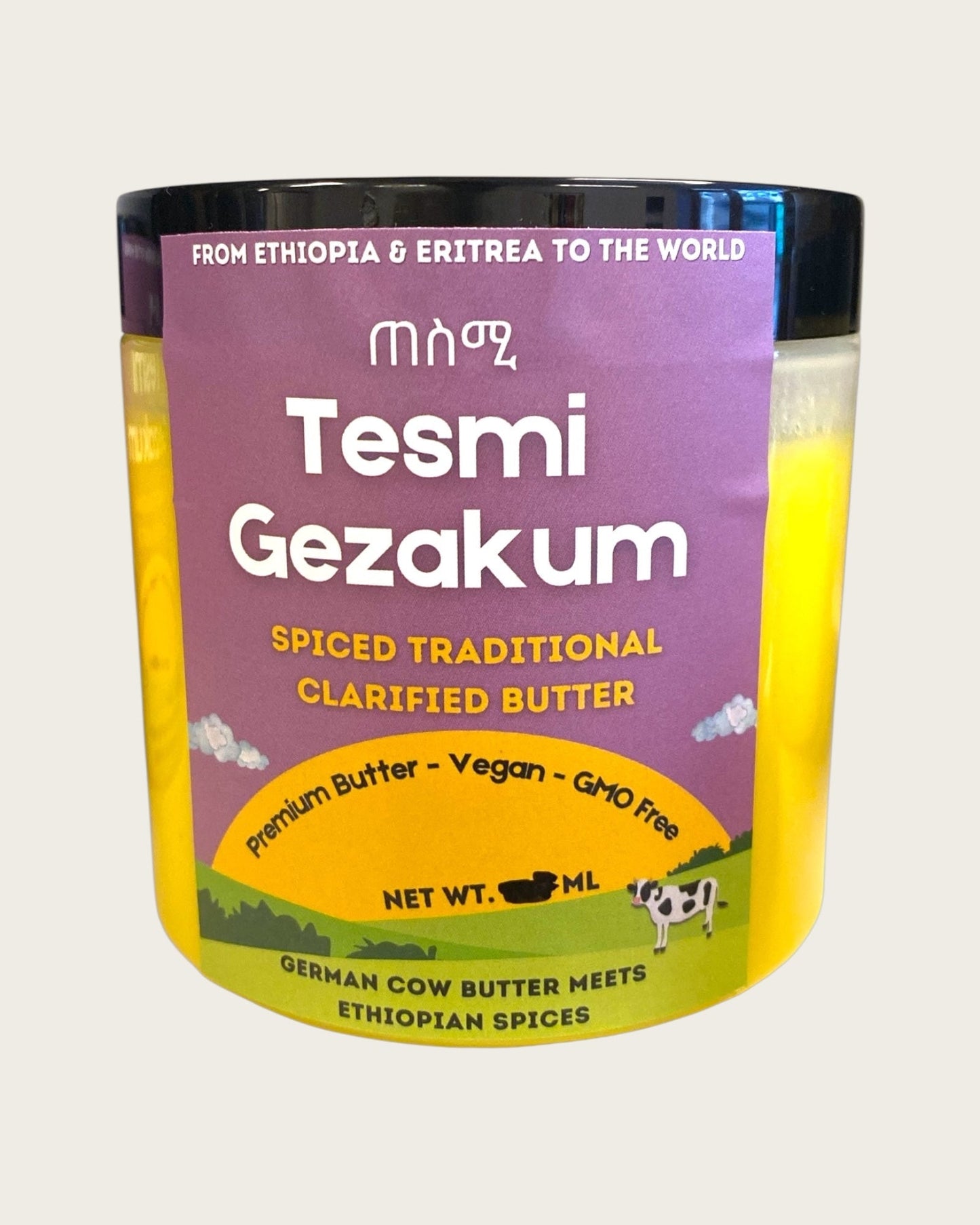Gezana Tesmi | Clarified Butter | ገዛና ተስሚ Seasonings & Spices Grmawit 350 ml