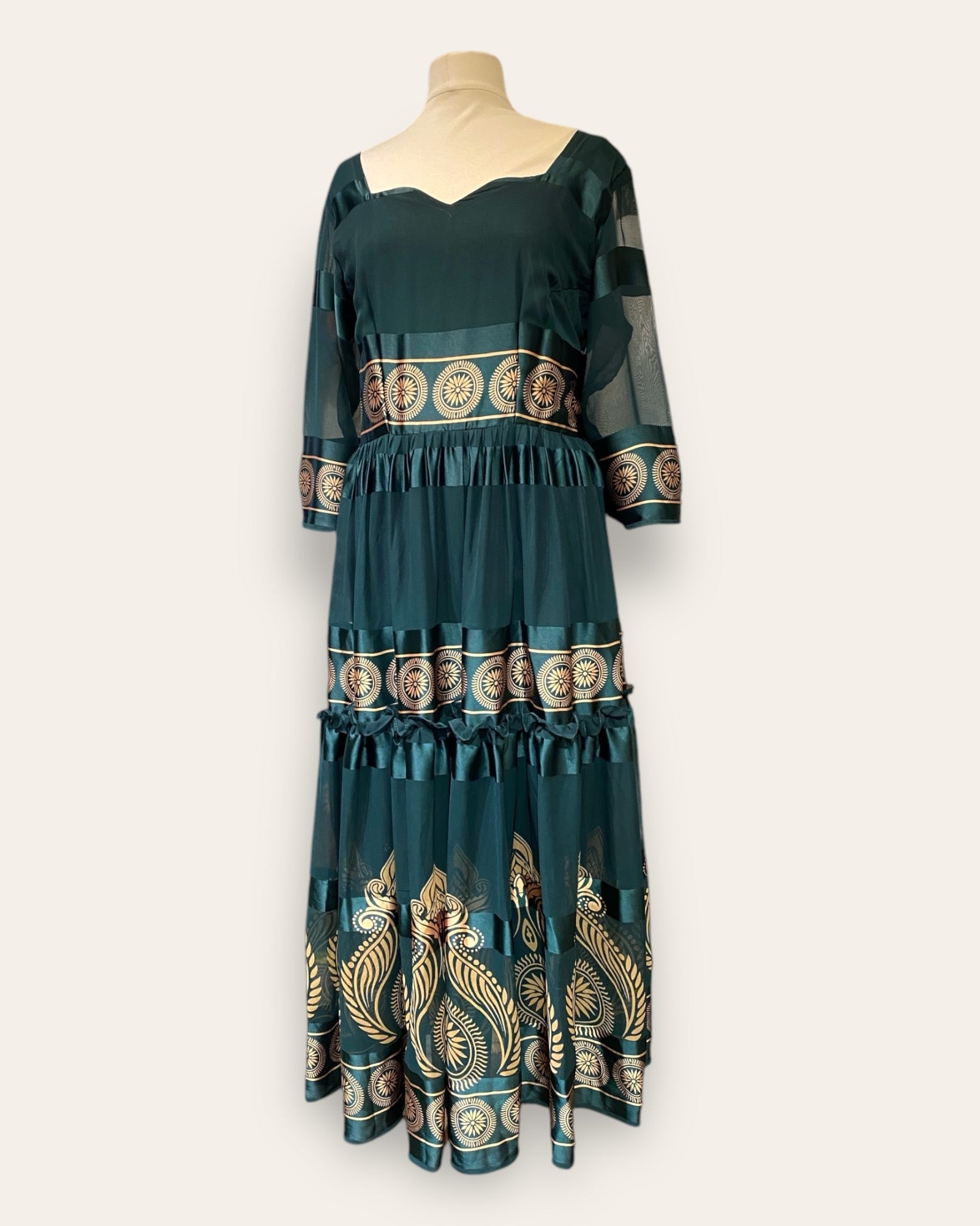 Nazrawit | Habesha Chiffon Dress