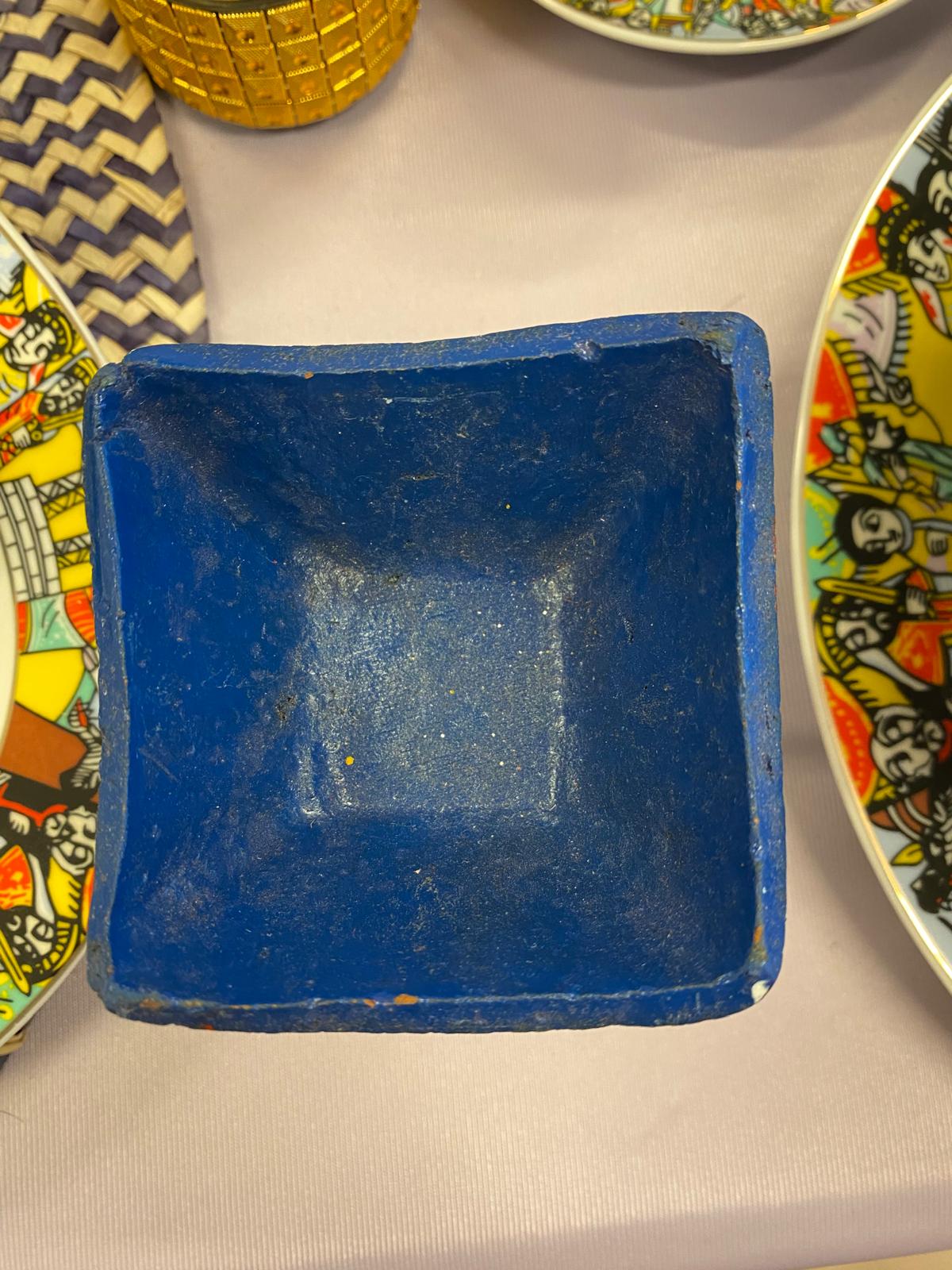 Traditional Incense Burner - Blue Grmawit