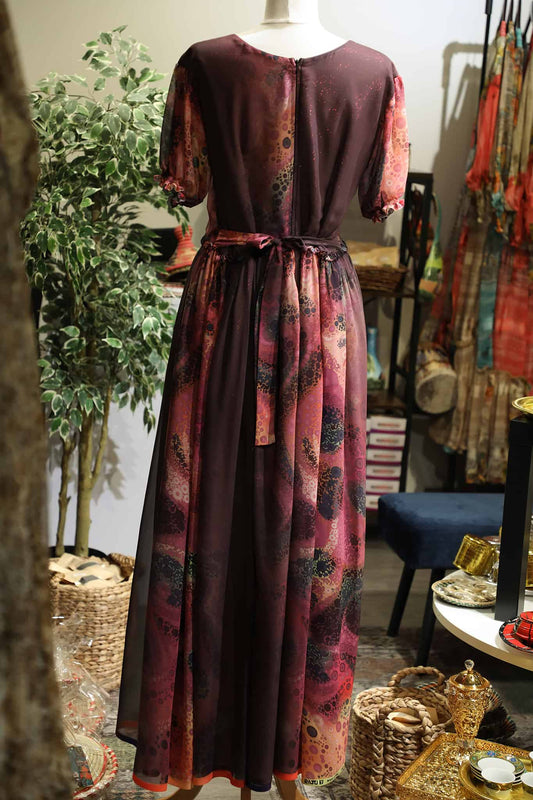 Ahlam Chiffon Dress Grmawit