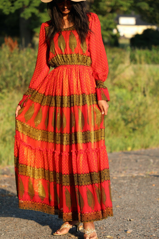 Almaz Chiffon Dress Grmawit