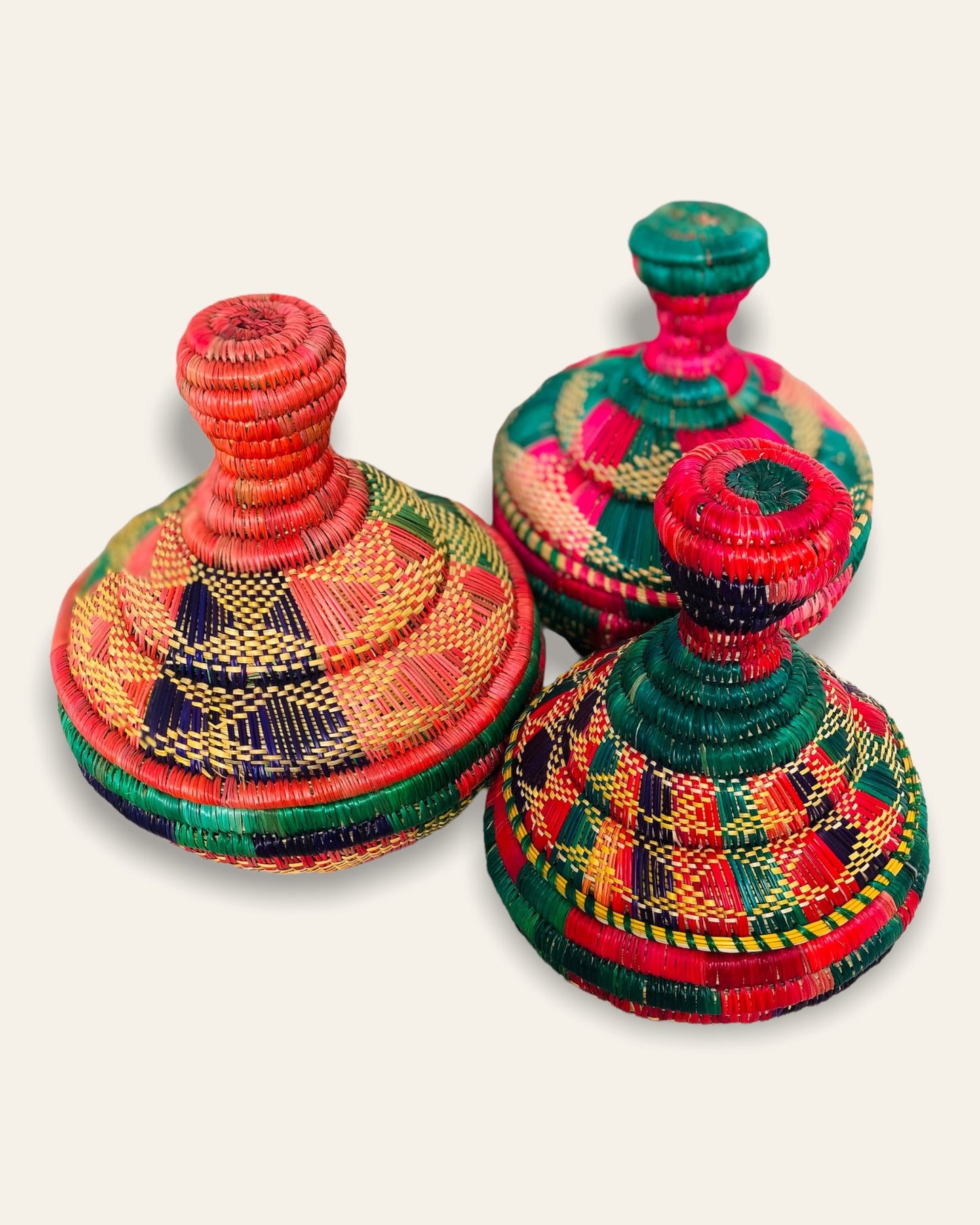 Authentic Basket with Lid Extras Grmawit