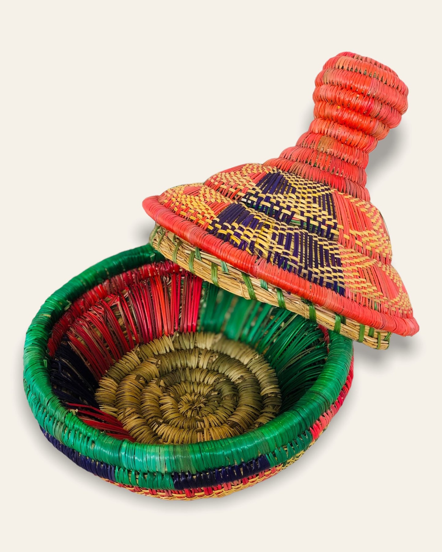 Authentic Basket with Lid Extras Grmawit