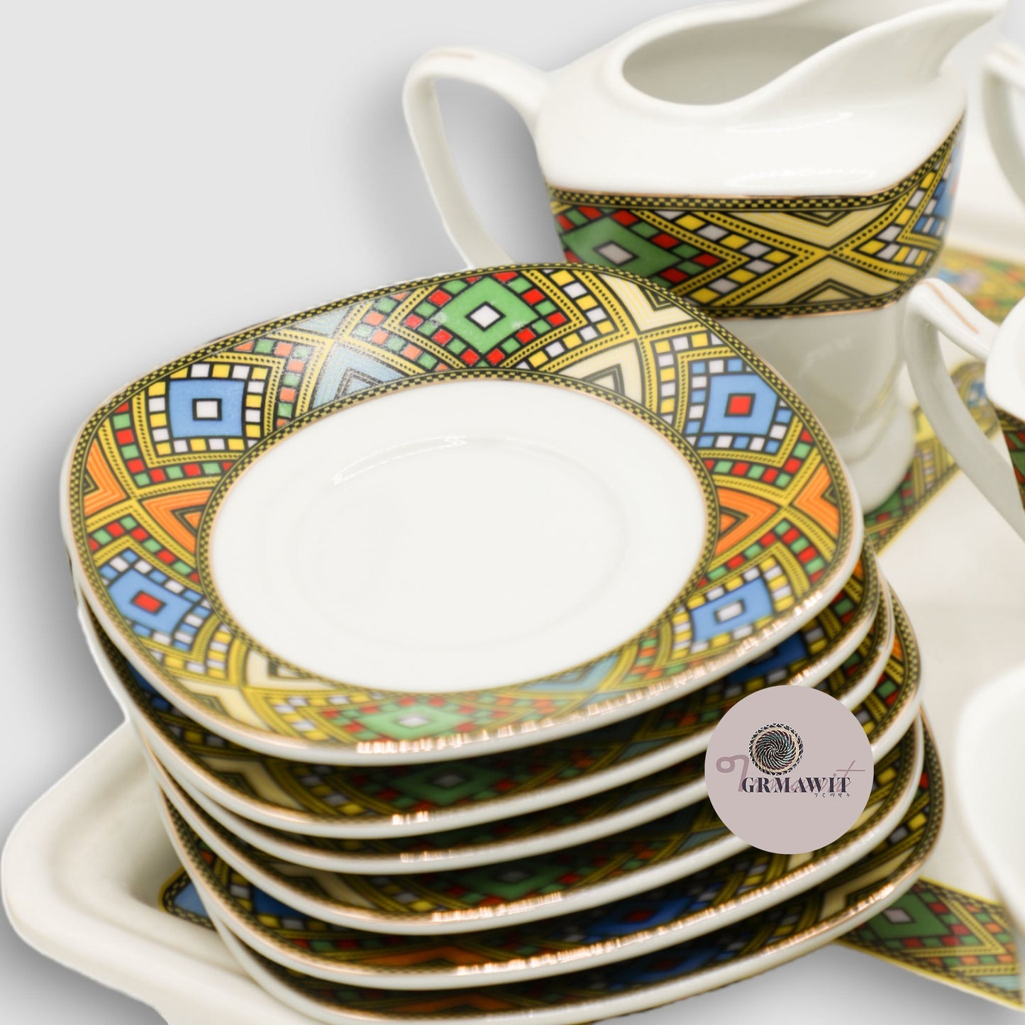 Copy of Copy of Copy of Copy of Copy of Copy of Copy of Traditional Ceramic Serving Tray Grmawit