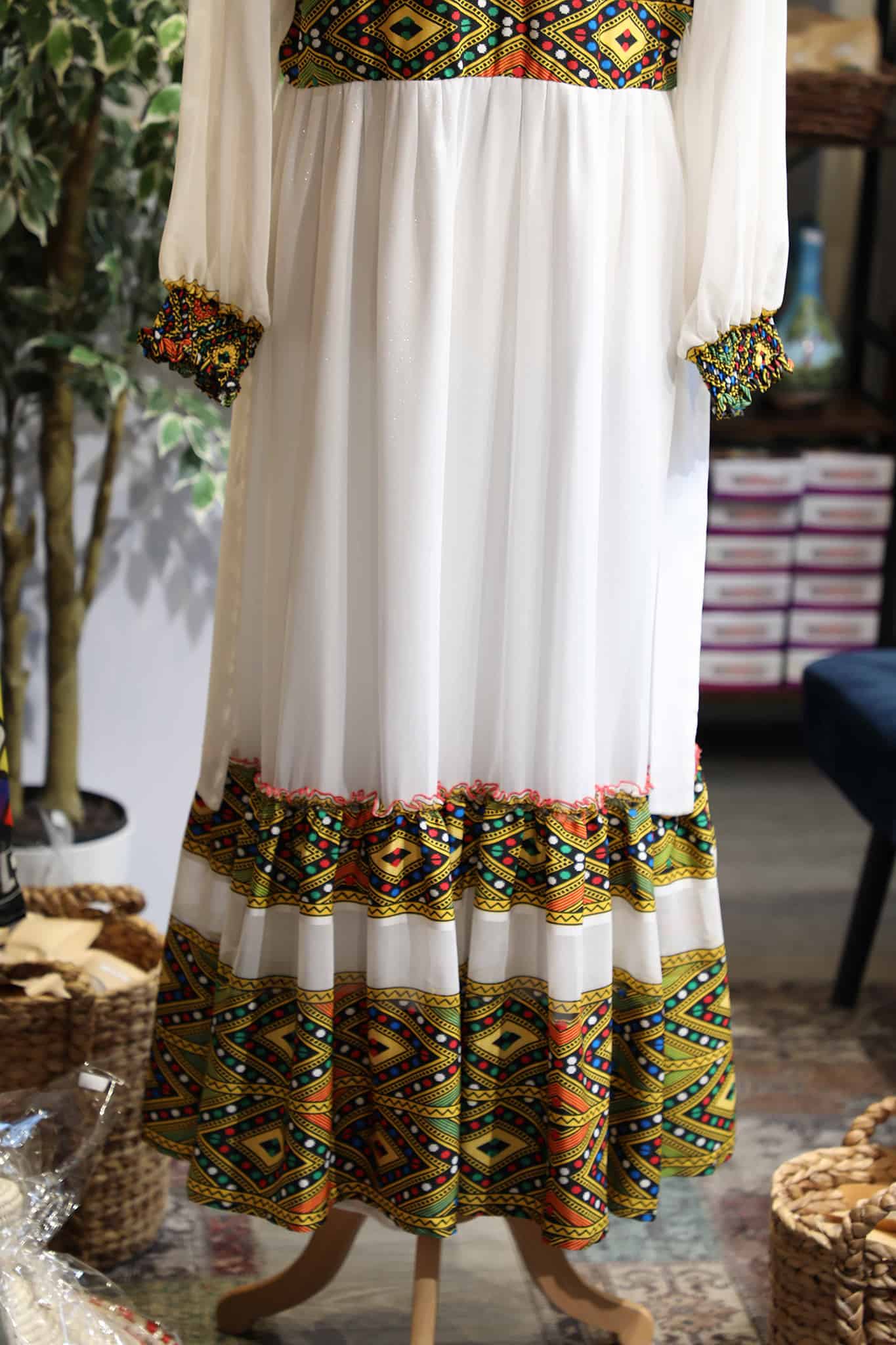 Dibora Chiffon Dress Grmawit