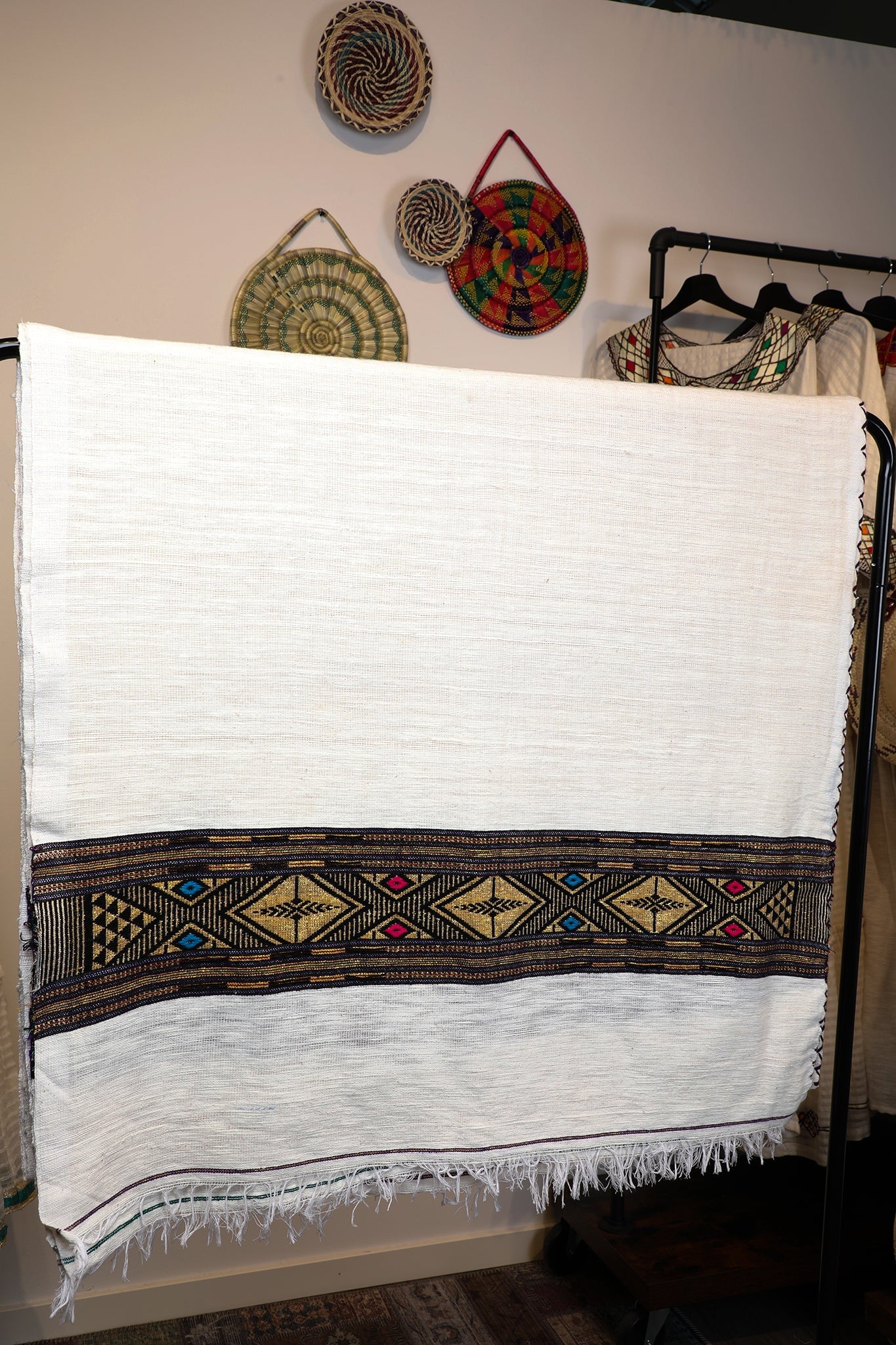 Gabi 100% Cotton Woven Blanket #3 Blankets Grmawit