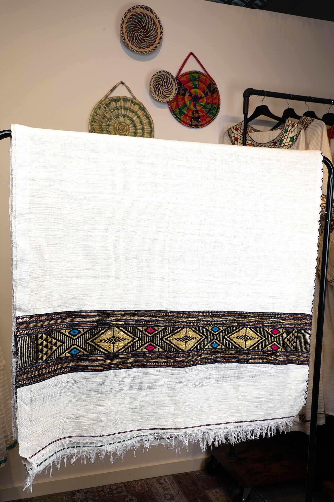 Gabi 100% Cotton Woven Blanket #3 Blankets Grmawit