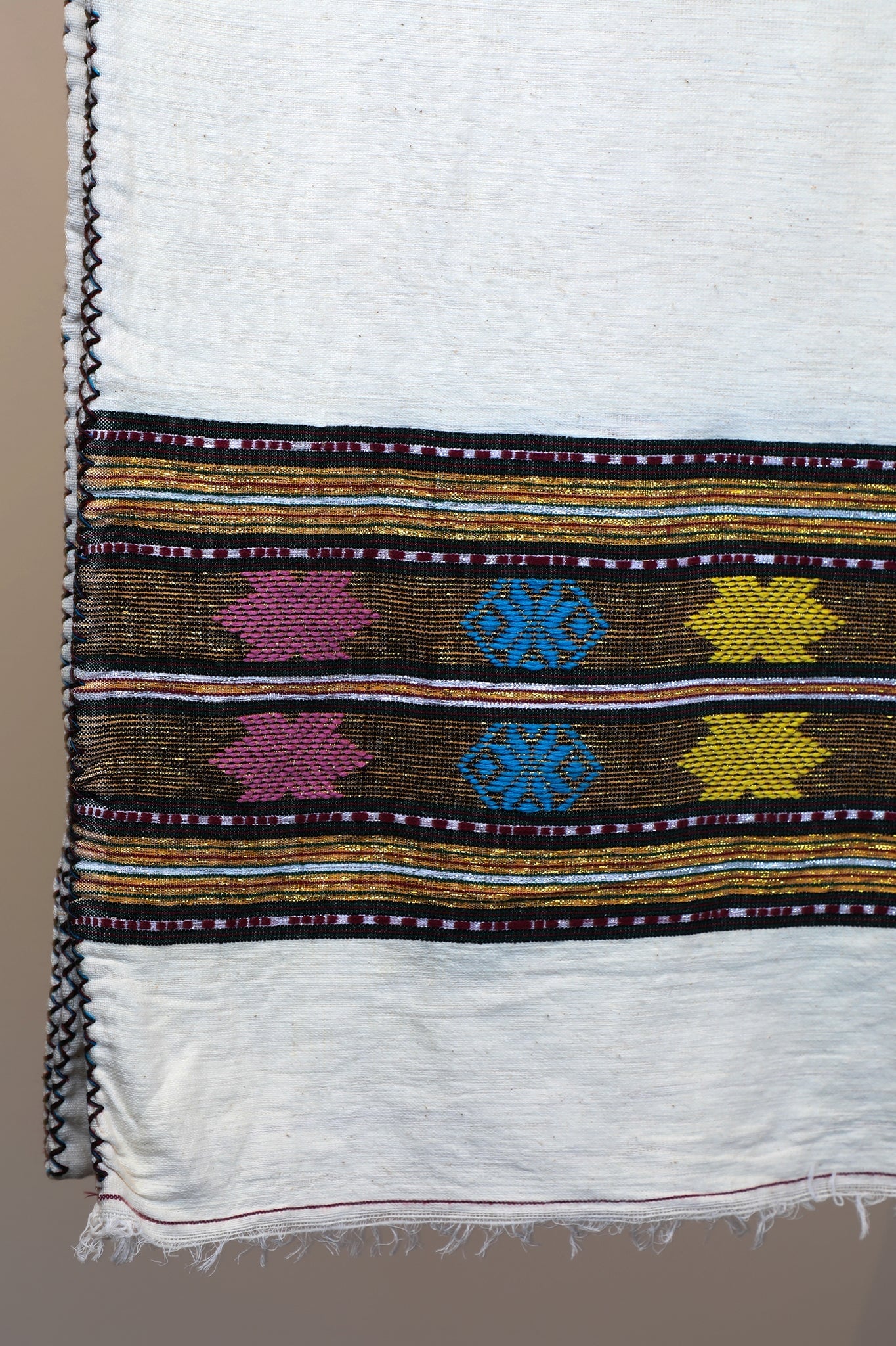 Gabi 100% Cotton Woven Blanket #4 Extras Grmawit