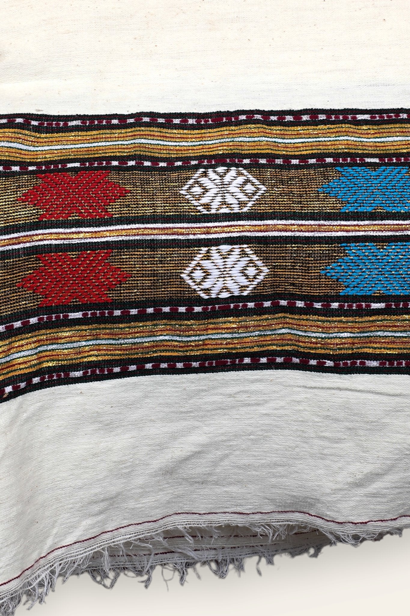 Gabi 100% Cotton Woven Blanket #4 Extras Grmawit