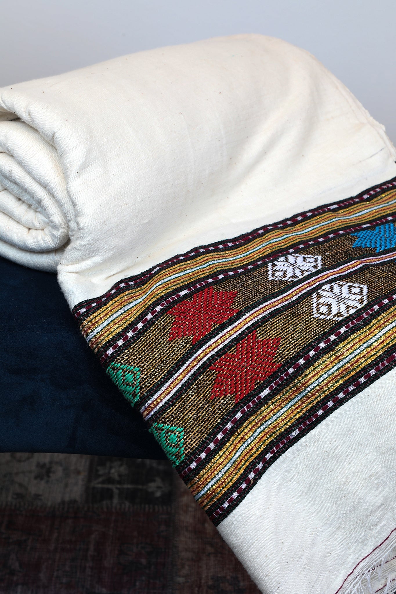 Gabi 100% Cotton Woven Blanket #4 Extras Grmawit