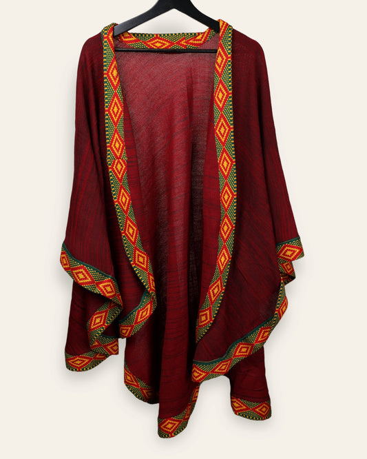 Handwoven Cardigan | Made in Ethiopia | Organic Cotton Cardigans Grmawit