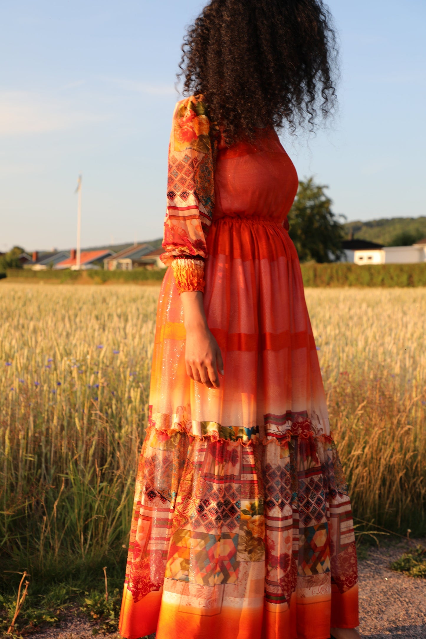 Hanna Chiffon Dress Grmawit