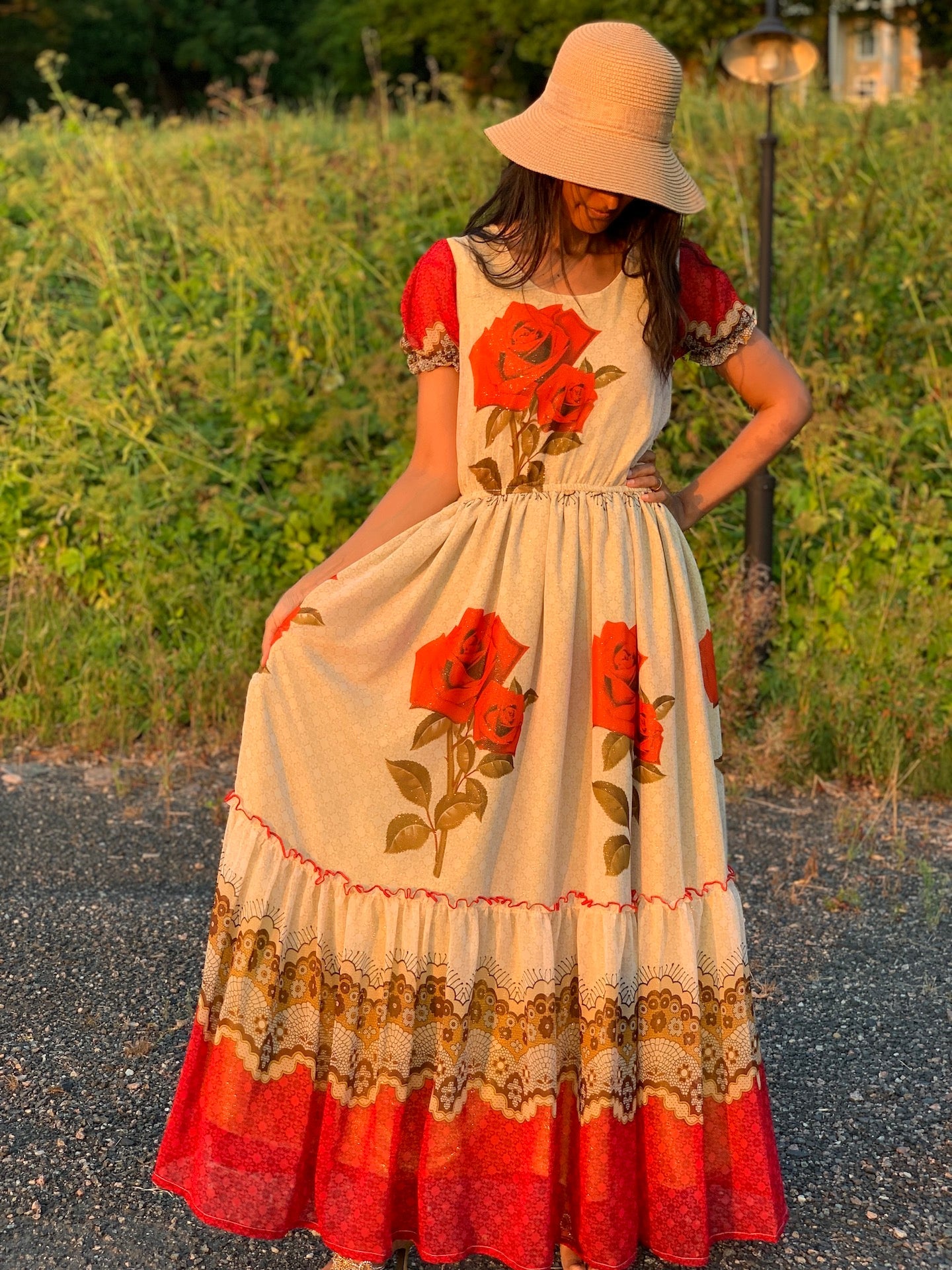 Hiyab Chiffon Dress Grmawit