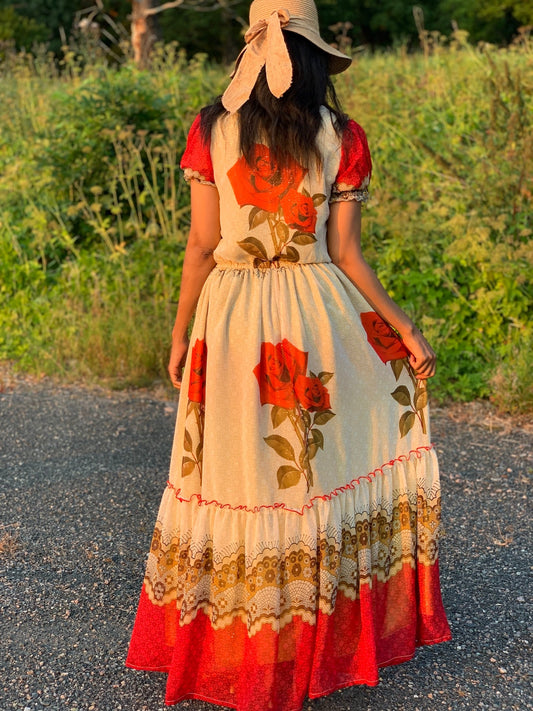 Hiyab Chiffon Dress Grmawit