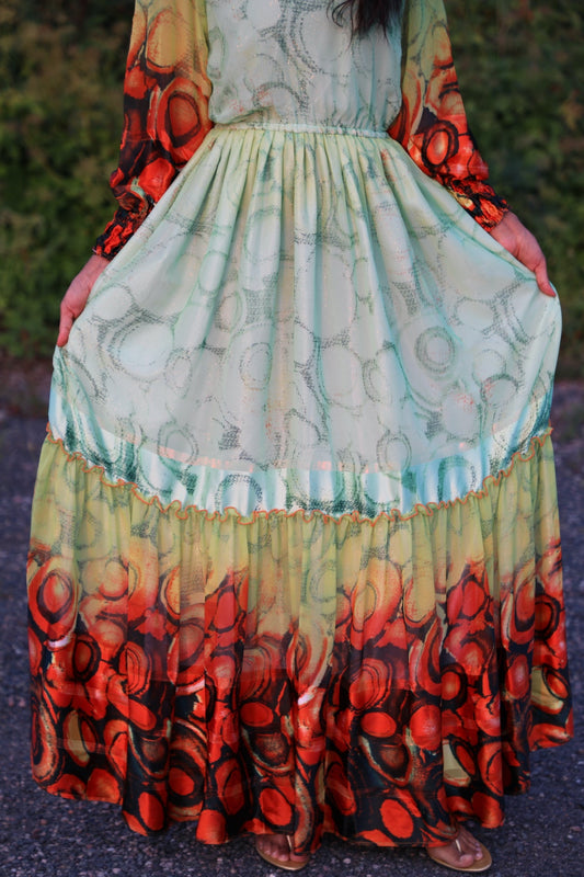 Lemlem Chiffon Dress Grmawit