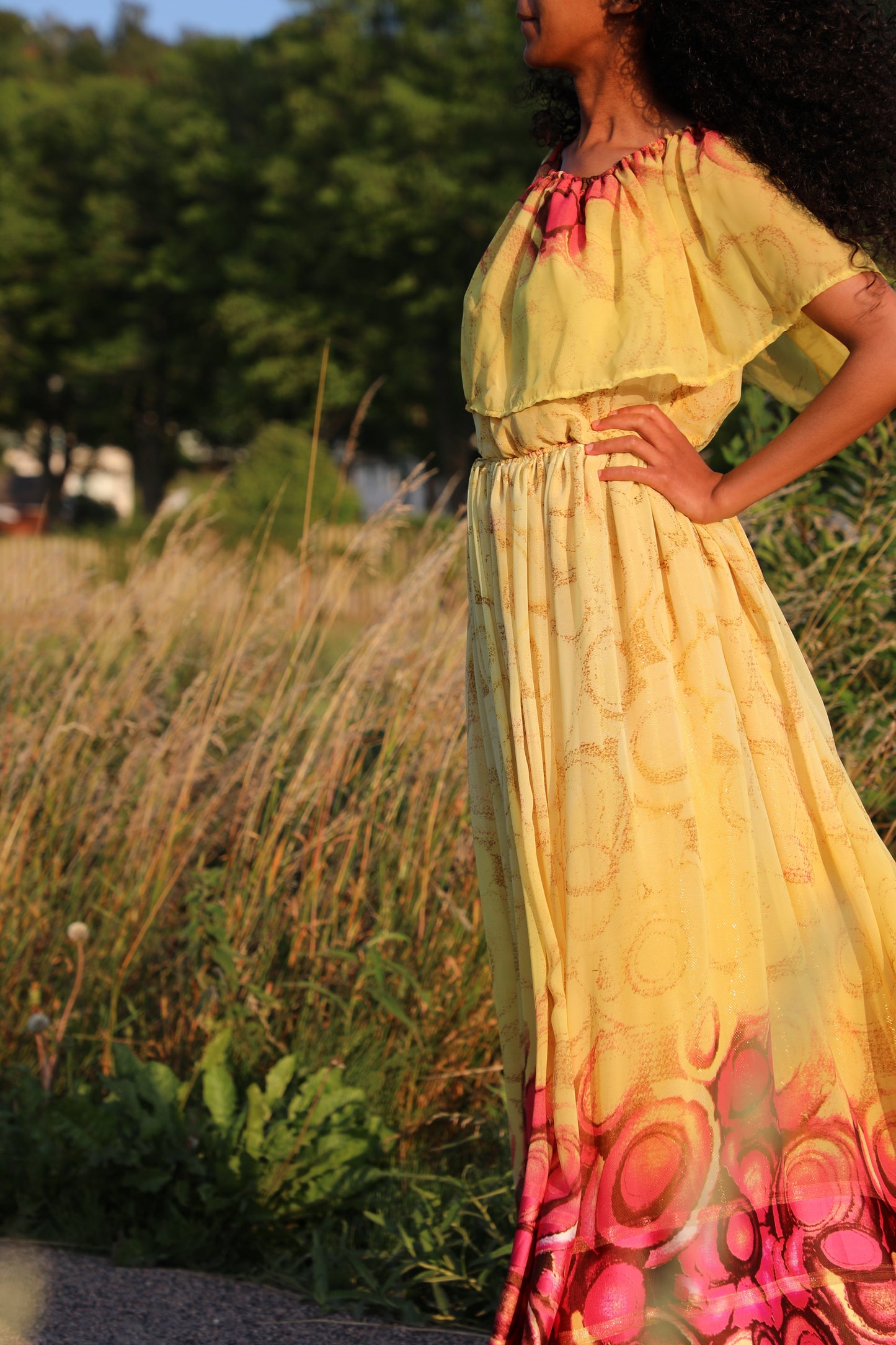 Makda Chiffon Dress Grmawit