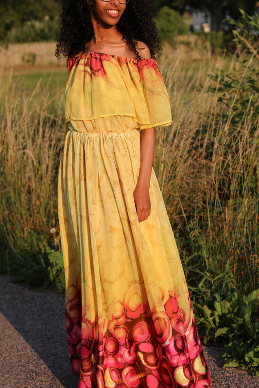 Makda Chiffon Dress Grmawit