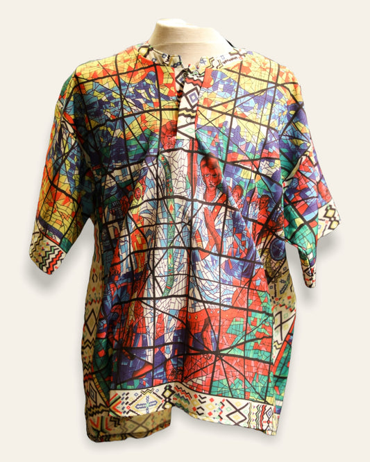 Men's Afro Design Shirts Traditional Ethiopian Shirt Grmawit 3