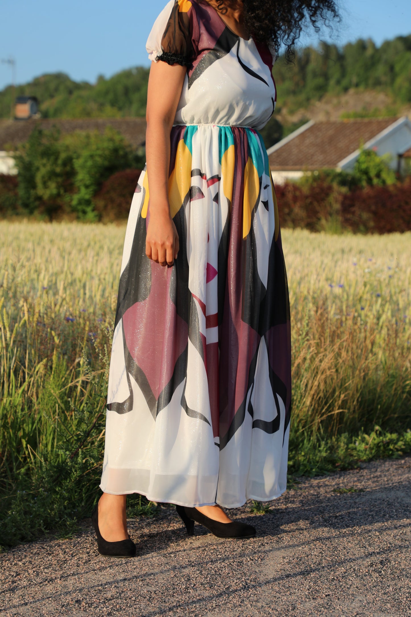 Merhawit Chiffon Dress Grmawit