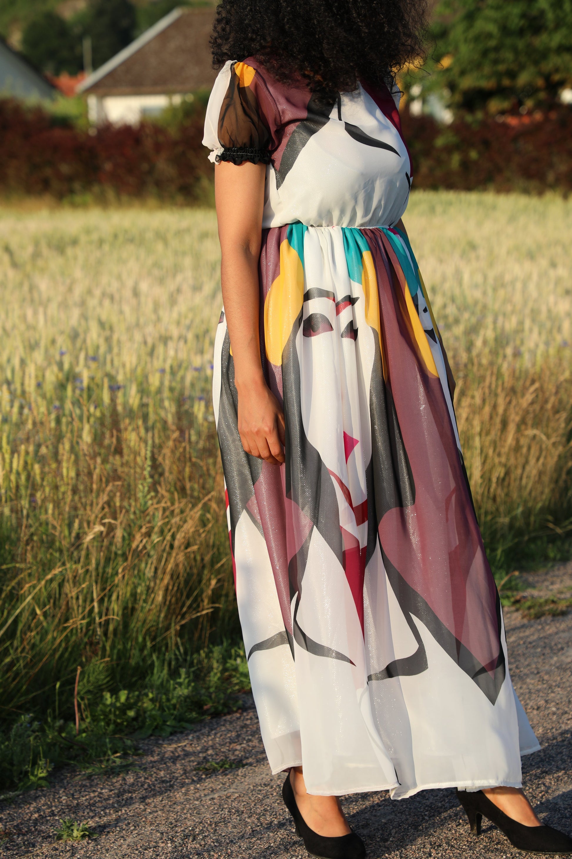 Merhawit Chiffon Dress Grmawit