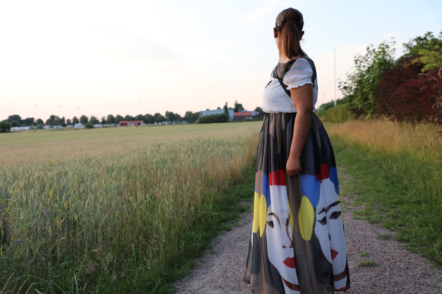 Meseret Chiffon Dress Grmawit