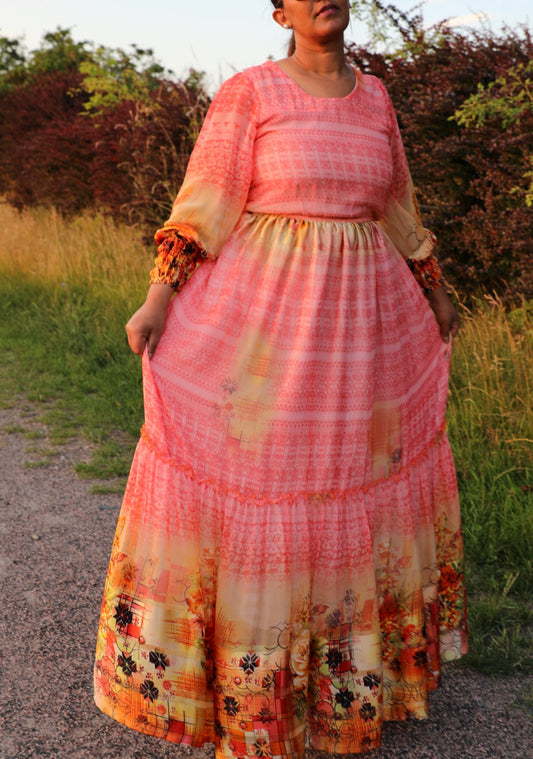 Misghanna Chiffon Dress Grmawit