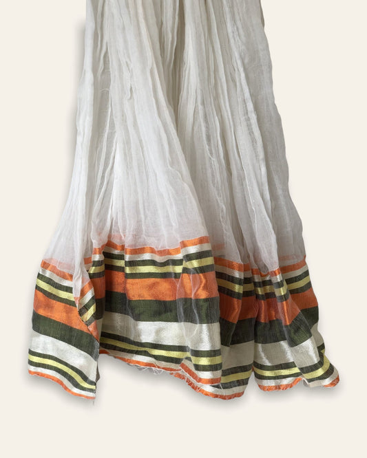 Nexla 100% Handmade Cotton Scarf Extras Grmawit