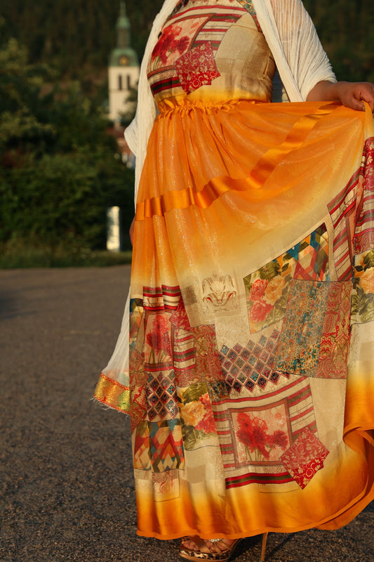 Rahwa Chiffon Dress Grmawit