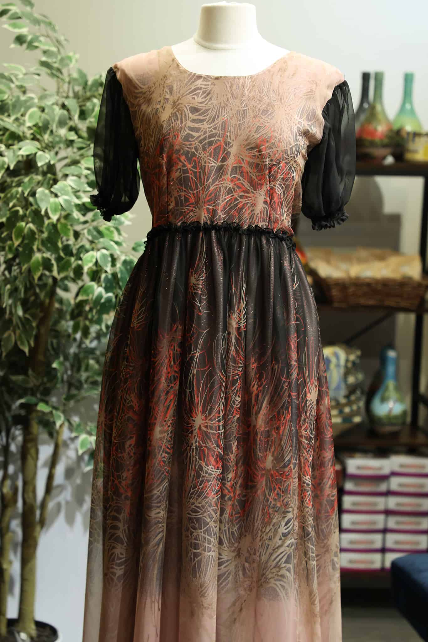 Rebka Chiffon Dress Grmawit