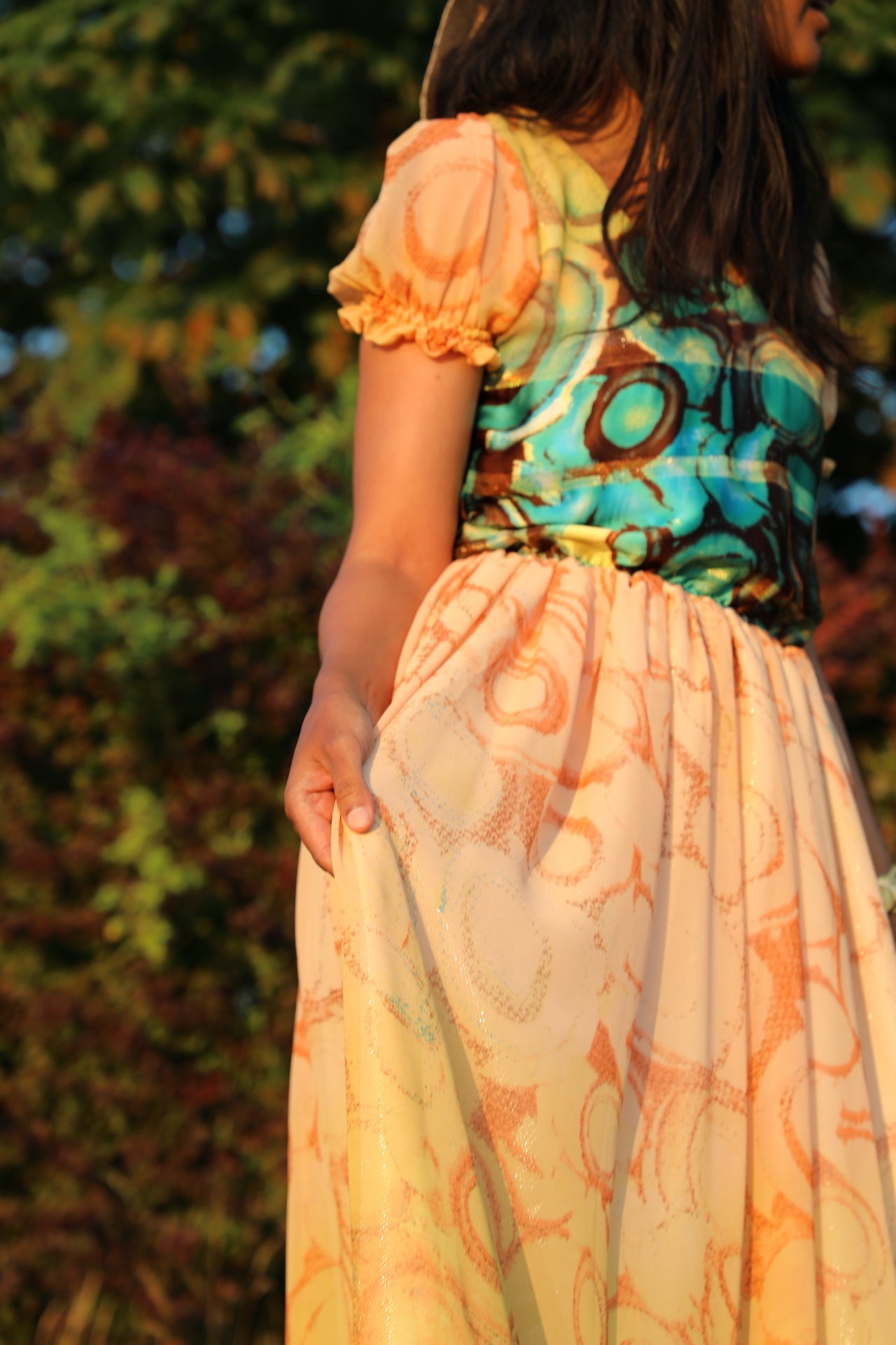 Saba Chiffon Dress Grmawit