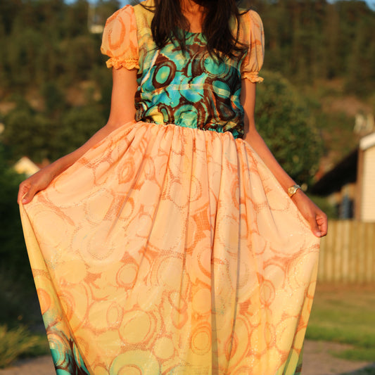 Saba Chiffon Dress Grmawit