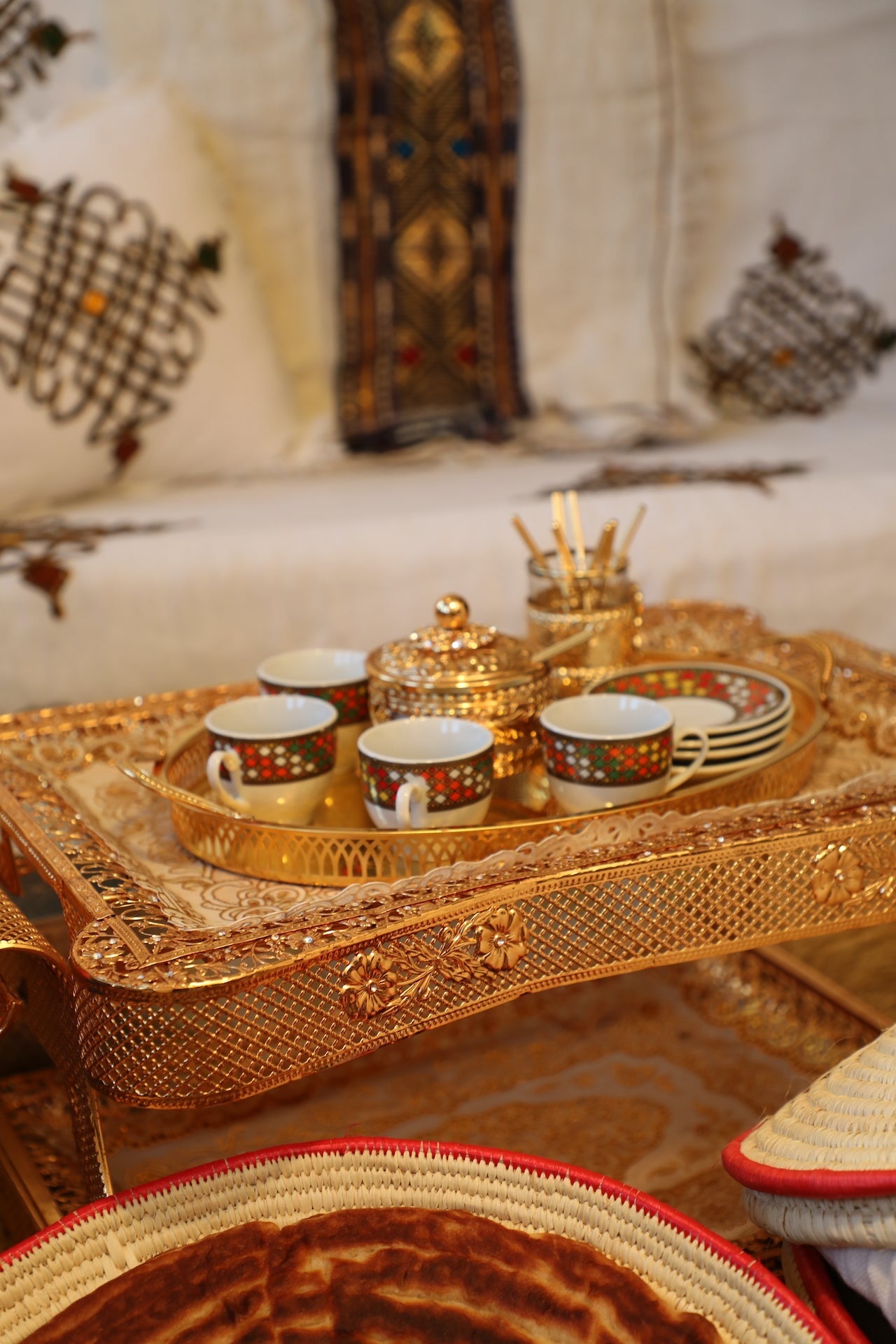Saba Tlet Coffee Cup & Saucer 6+6/set Extras Grmawit