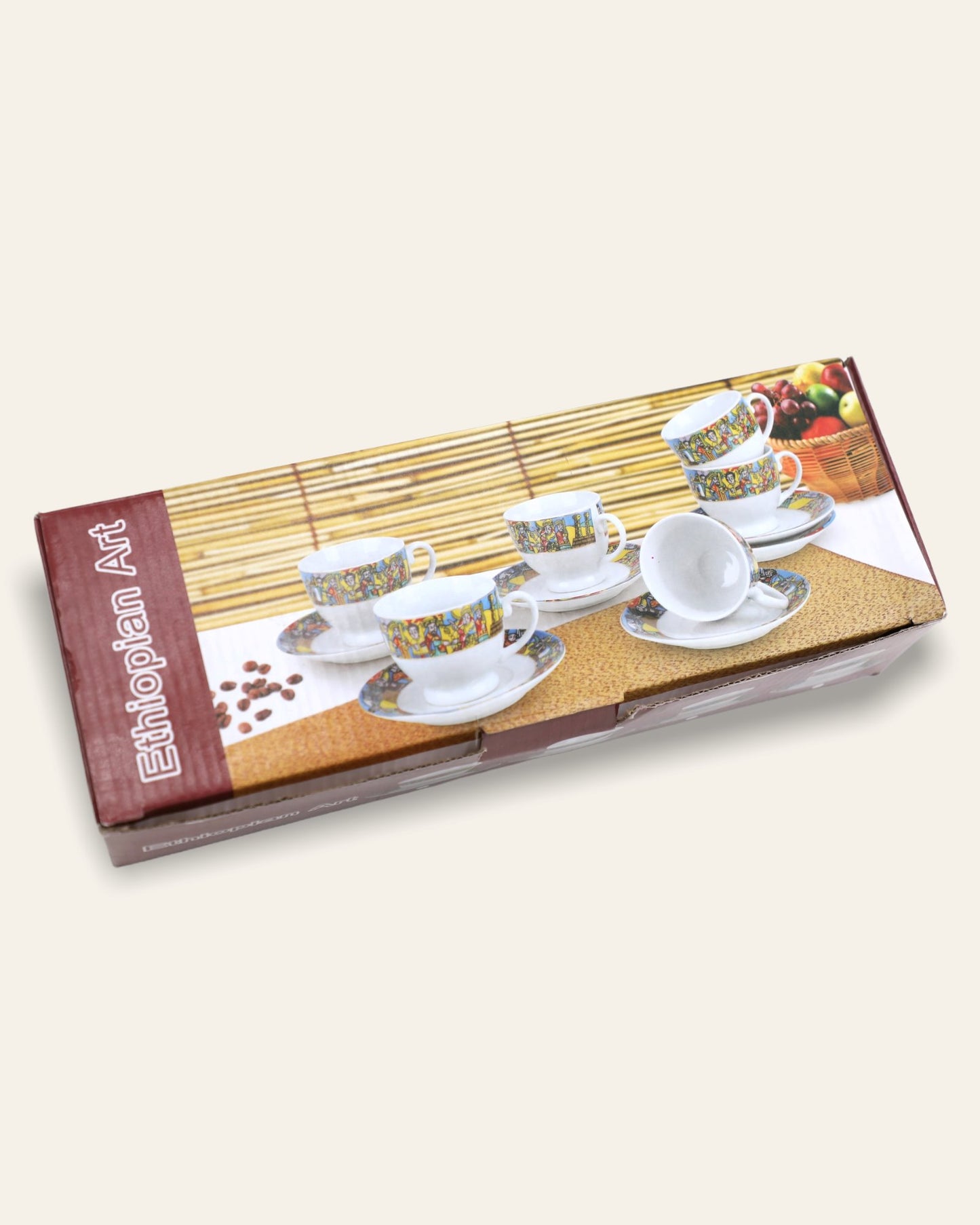 Saba Tlet Coffee Cup & Saucer 6+6/set Extras Grmawit