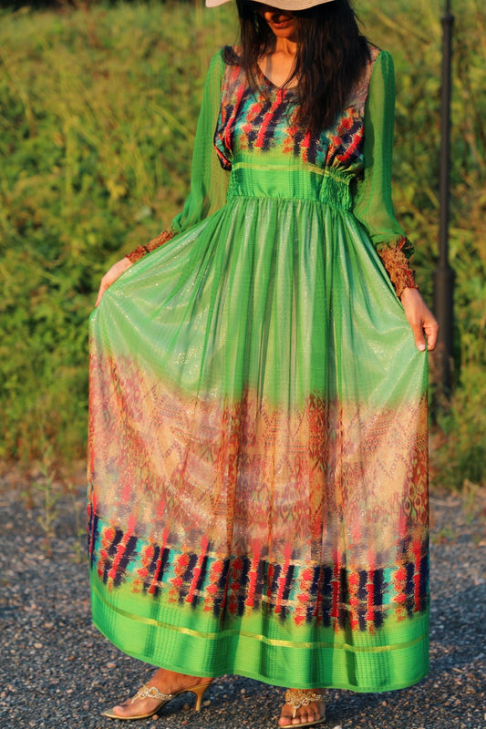 Salem Chiffon Dress Grmawit