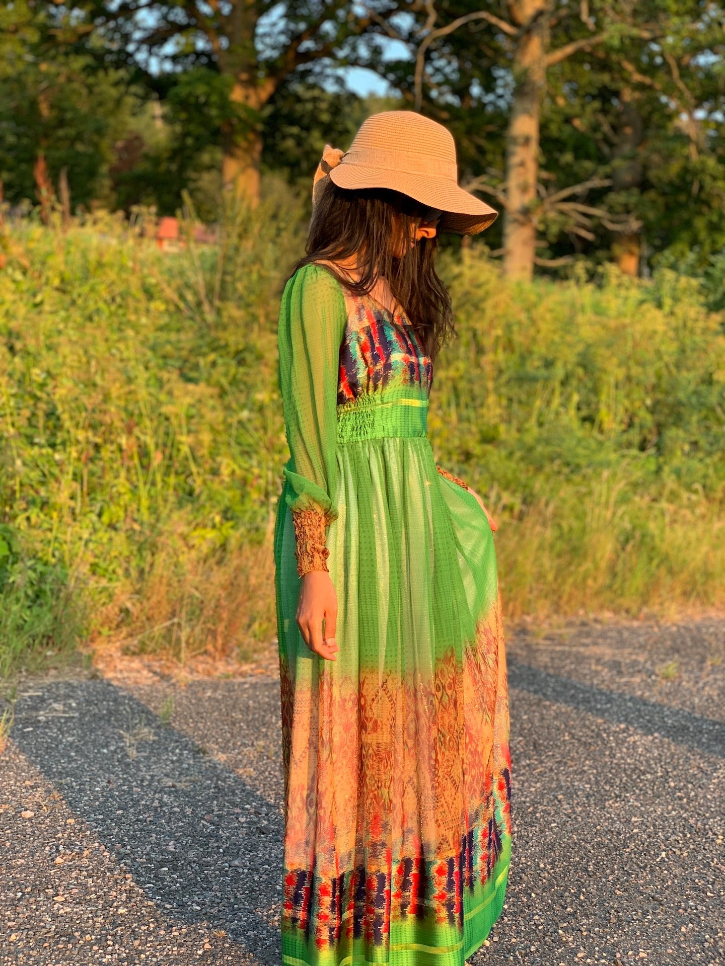 Salem Chiffon Dress Grmawit