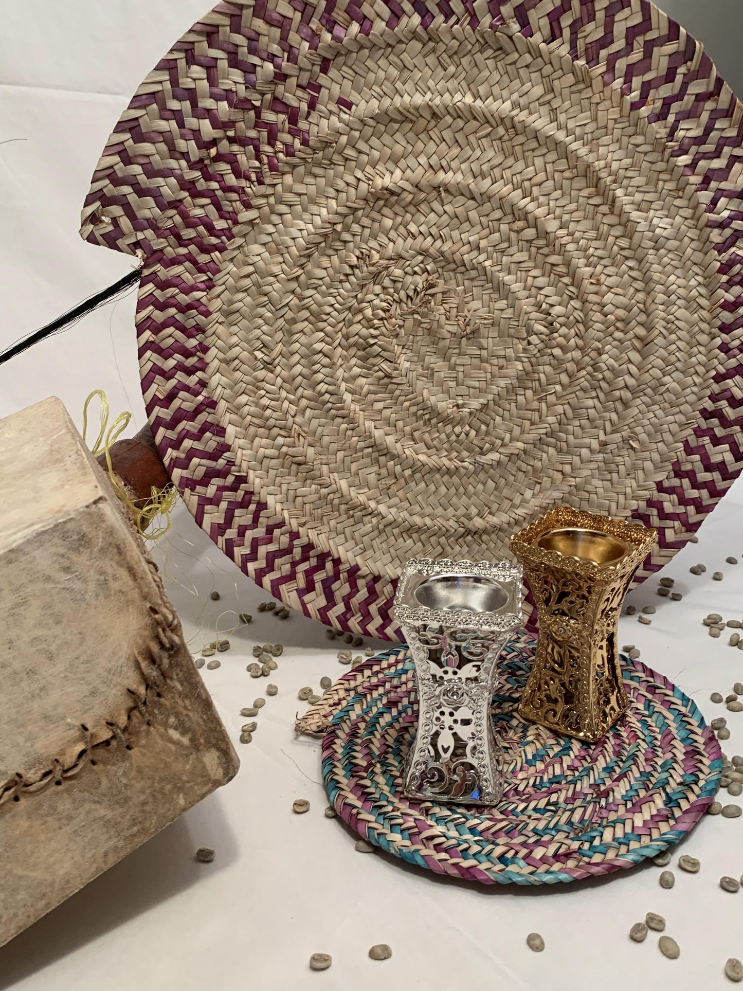 Siver/Gold Plated Incense Burner Extras Grmawit