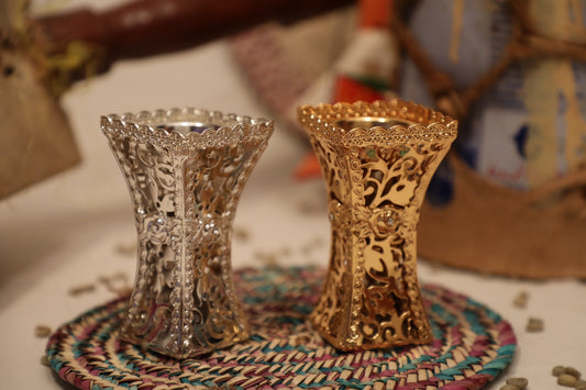 Siver/Gold Plated Incense Burner Extras Grmawit
