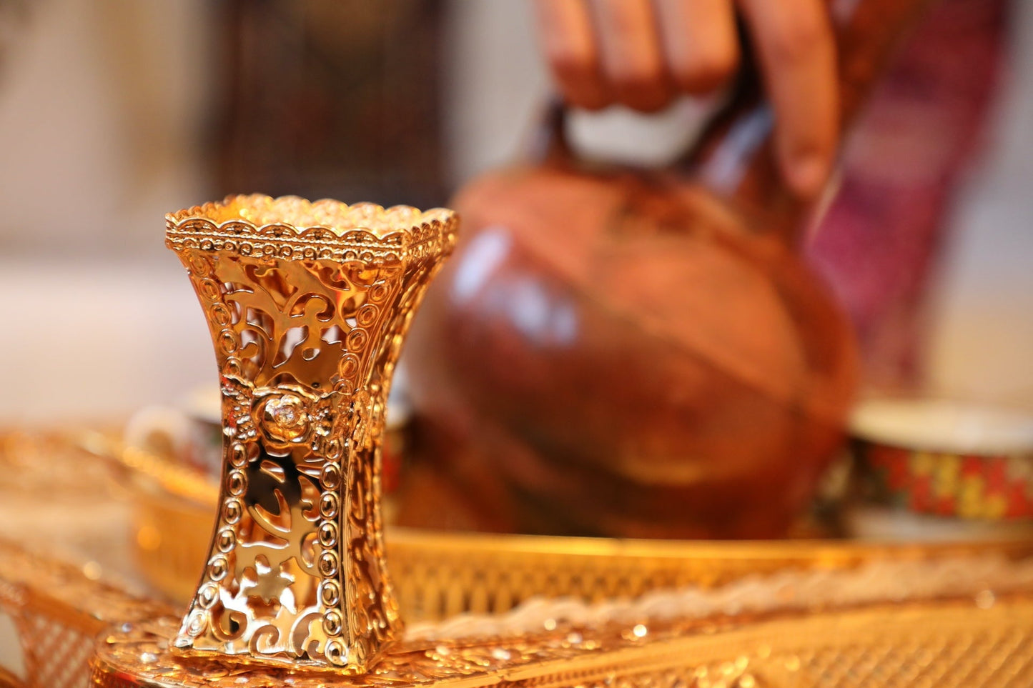 Siver/Gold Plated Incense Burner Extras Grmawit