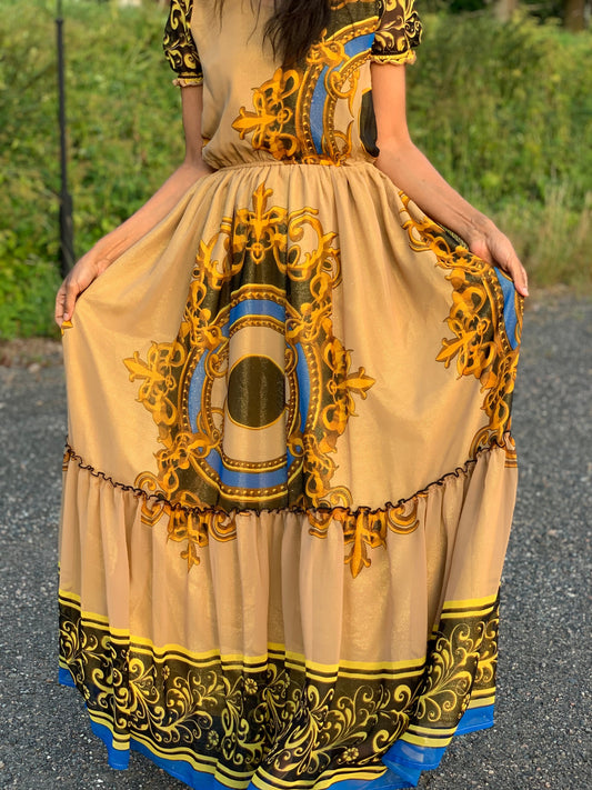 Solomie Chiffon Dress Grmawit