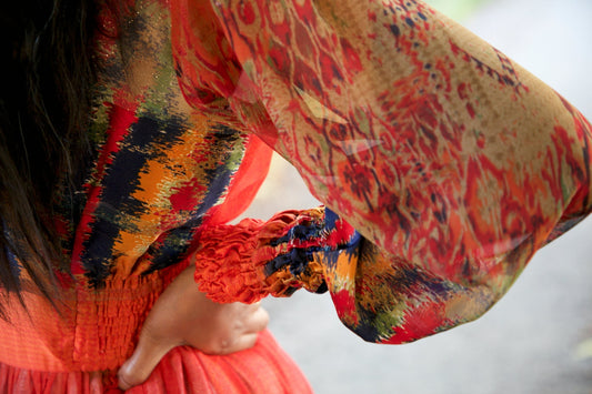 Tayech Chiffon Dress Grmawit