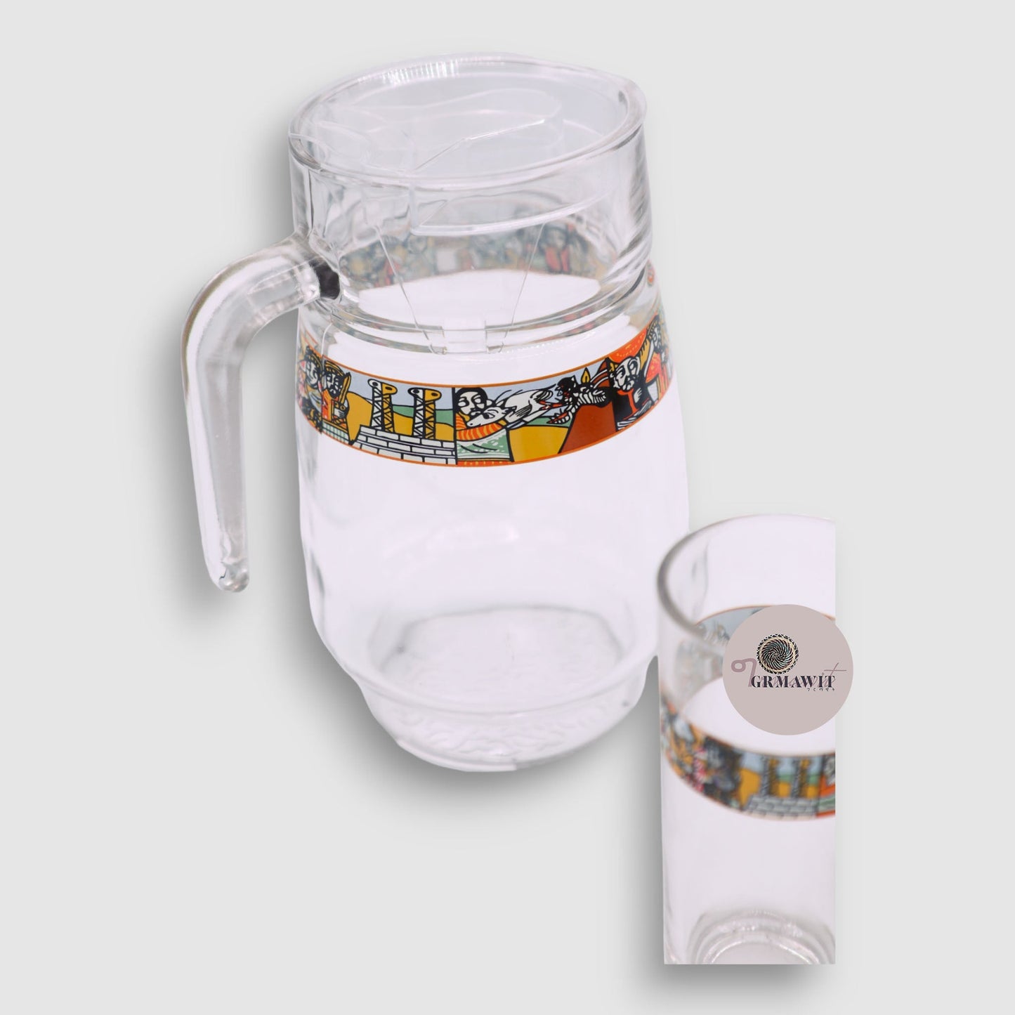 Traditional Ethiopian / Eritrean Glass Cups | Tlet Extras Grmawit