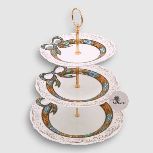 Traditional Ethiopian / Eritrean Pastry Serving Set | Tlet Extras Grmawit