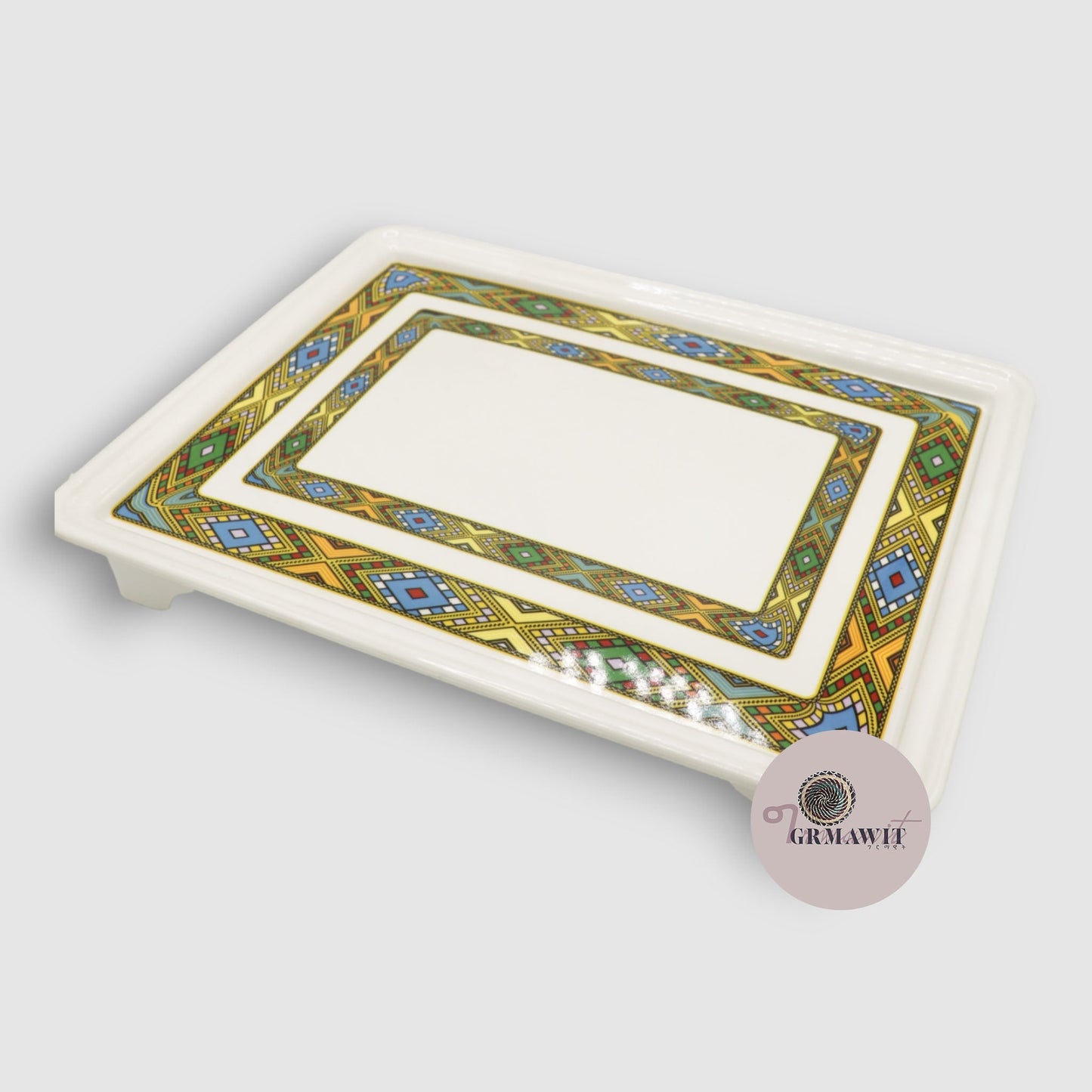 Traditional Ethiopian / Eritrean Serving Tray Grmawit