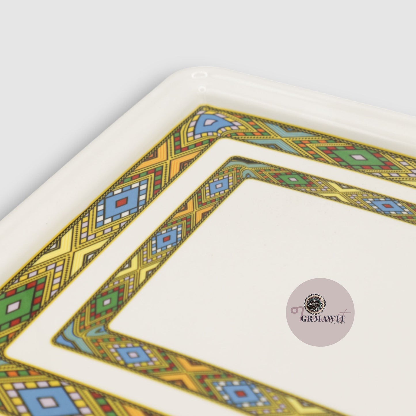 Traditional Ethiopian / Eritrean Serving Tray Grmawit