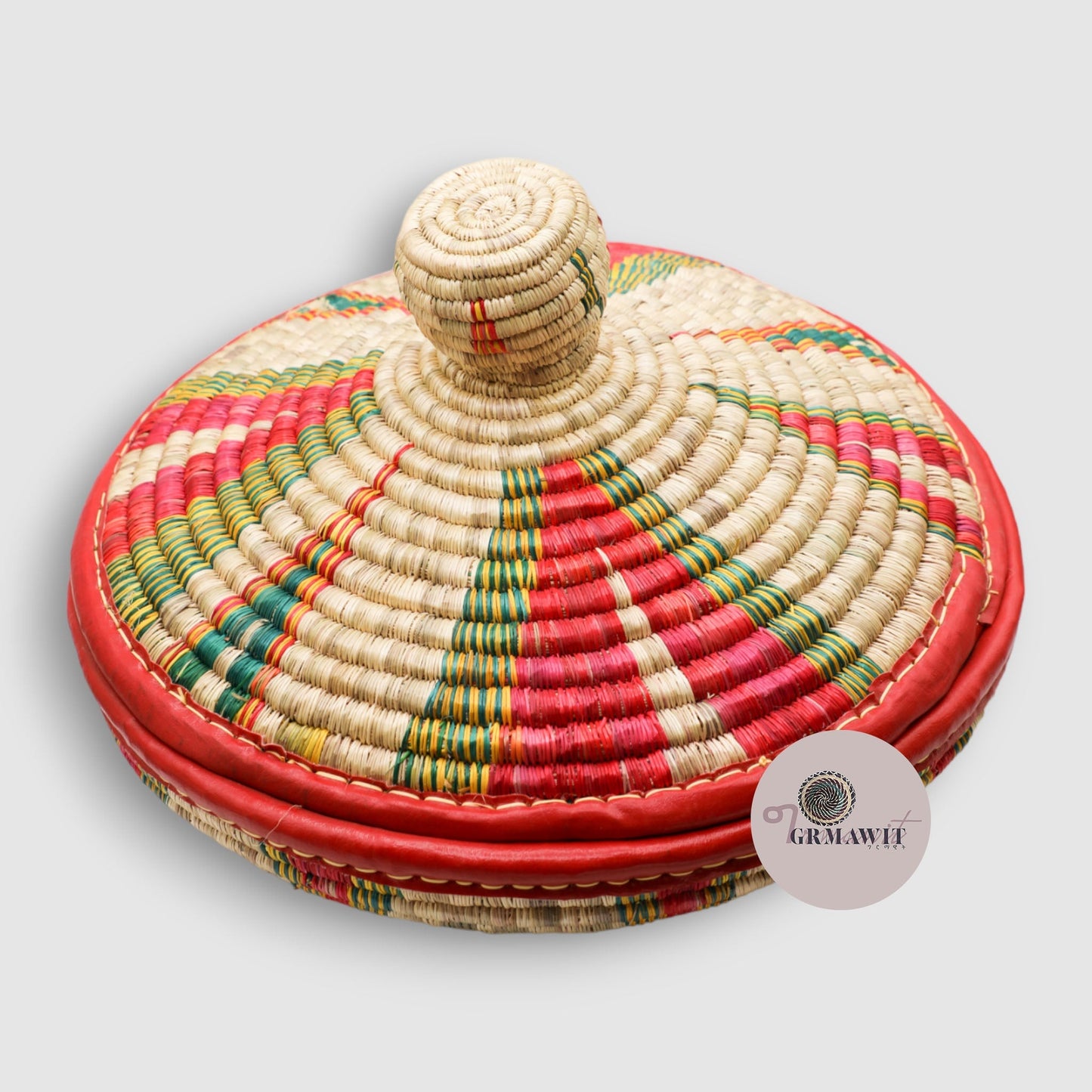 Traditional Ethiopian Table Messob #3 Grmawit